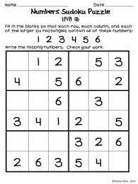 Each block of four, outlined by heavy lines must have one of each shape. Pin On Mate