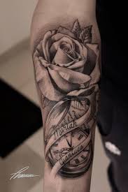 Rose Tattoos With Names On Arm Best Tattoo Ideas Rose Tattoo With Name Name Tattoos Rose Tattoos For Men