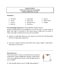 A common use of parallel circuit is home wiring. Gizmo Circuits