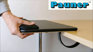 Desk Extension Desk Extender With Wrist Rest And Mouse Pad Gives Additional Desk Space Youtube In 2020 Wrist Rest Desk Desk Space