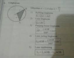 Tembereng major (major segment) ialah rantau yang lebih besar daripada separuh luas bulatan. Apa Rumus Luas Tembereng Brainly Co Id
