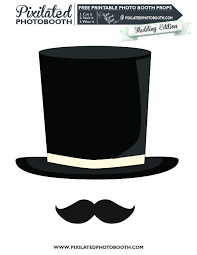 Printable Wedding Photo Booth Props 6 Diy Photo Booth Props Wedding Photo Booth Props Photo Booth Props Template