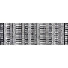 Black And White Striped Rug Png Sloane Handloom Black And White Striped Runner 2 5 X8 Reviews Black And White Unique Rugs Rug Runners