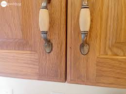 How To Clean Grimy Kitchen Cabinets With 2 Ingredients Cabinet Cleaner House Cleaning Tips Kitchen Cupboards