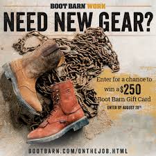 25% off 25% off gifts & home decor at boot barn at boot barn. Boot Barn On Twitter Need New Work Gear Enter Https T Co Rwgnvvfqxt By August 28th For Your Chance To Win A 250 Gift Card