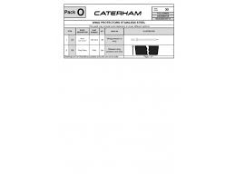 In this caterham parts catalog you can also find some parts if you choose your car brand from the list below and then if you select the exact model with the year of manufacture and the type of engine. Rear Wings Caterham Parts