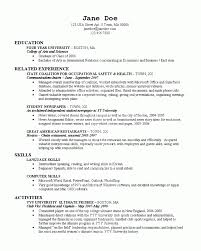 College Resume College Resume College Resume Template College Application Resume