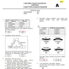 Download Soal Try Out Ucun Smp Mts Dki Jakarta Tahun 2019 Lengkap