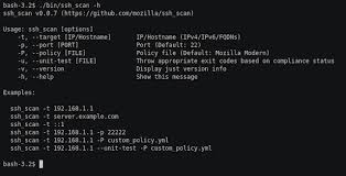 Ssh Scan A Prototype Ssh Configuration And Policy Scanner Configuration Policies Scan