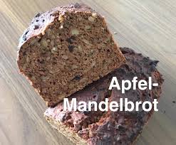 Apfel Mandelbrot Rezept Lebensmittel Essen Dessert Ideen Thermomixrezepte