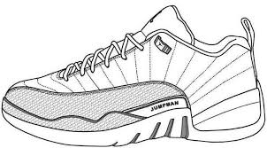 Model Jumpman Jordan Shoe Coloring Pages 740x409 Jordans Air Jordans Sneaker Art