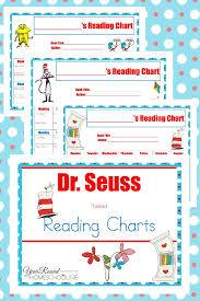 Dr Seuss Reading Charts Year Round Homeschooling