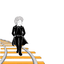 吉川晃司 レールから外れてみないと見えない景色がある created by 吉川晃司 35周年記念 公式 35周年 アニメ映画 アニメ