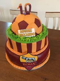 Torta Roma Calcio Torte Idee Torta Torte Di Compleanno