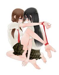 shino satoru bondage feet seifuku yuri | 329847 | yande.re