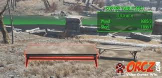 Then, arrange the boards in a rectangle, with the third short board running across the middle, and nail the boards together. Fallout 4 Coffee Table Orcz Com The Video Games Wiki