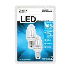 Feit Electric Bpc7 Led Three Led Night Light Bulb With Candelabra Base Clear 2 Pack Check This Awesome Pr Night Light Bulbs Dimmable Light Bulbs Night Light