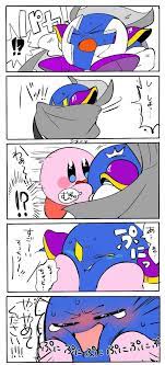 梅茶 on twitter カービィ 漫画 メタナイト かわいい イラスト 手書き
