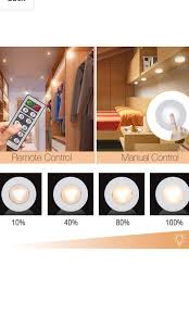 There is also an on/off tap lens. Dimmable Under Counter Lighting For Kitchen Battery Operated Closet Light Salking Led Puck Lights 9 Pack Wireless Led Under Cabinet Lights With Remote Under Cabinet Lights