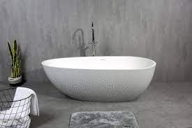 Maybe you would like to learn more about one of these? Freestanding Bathtub Made Of Mineral Cast Oceania 170x85cm Rubble Matt Grey