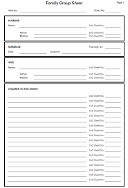 Free Fillable Genealogy Forms An Australian Family History