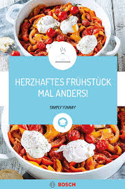 Italienische Peperonata Mit Pochiertem Ei Rezept In 2020 Rezepte Einfache Gerichte Schnelle Vegetarische Gerichte
