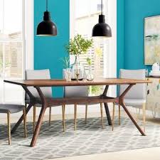 Adams Drop Leaf Dining Table Reviews Allmodern Trestle Dining Tables Wood Dining Table Dining Table In Kitchen