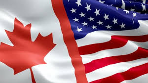 Watch the game highlights from usa vs. Usa And Canadian Flag Wave Stock Footage Video 100 Royalty Free 1052821259 Shutterstock