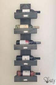 Wall mounted wine racks are great for freeing up cupboard or storage space, allowing you to use wall space effectively and keep your favourites on display. 16 Diy Wine Rack Ideas Homemade Wine Rack Ideas