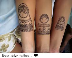 175+ best brother tattoos (2021) matching symbols, memorial quotes & designs for sisters honestly, there are not many brother tattoos ideas that could be universally applicable. Lovely Sister Tattoo Designs With Photos Design Press