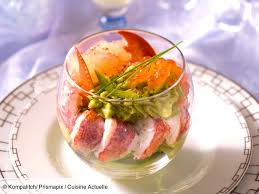 Fraicheur De Homard A L Avocat Recettes Recette Alimentation Recette Fraicheur Homard Recette