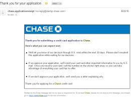 How long does it take for chase to approve a credit card application. Chase No Longer Sends App Confirmation Myfico Forums 4827269