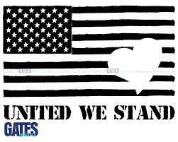 United We Stand With Heart American Flag Usa Flag Digital Download Jpeg Png Svg Vector By Gatesgraphics On Etsy American Flag Usa Flag Digital Download