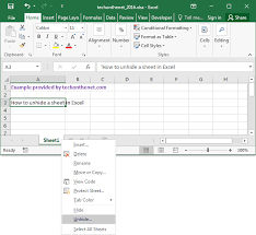 A message box will pop up, saying how many hidden and very hidden sheets there are in. Ms Excel 2016 Unhide A Sheet