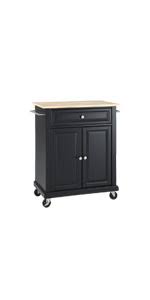 Earn 5% back + free standard shipping when you open & use a williams sonoma credit card. Amazon Com Crosley Furniture Elliot Kitchen Cart With Natural Top White Kitchen Islands Carts