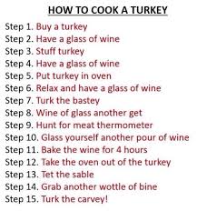 How To Cook A Turkey Thanksgiving Humor Funny Jokes Lol Click For All Pics Wine Jokes Easy Thanksgiving Recipes Funny Thanksgiving
