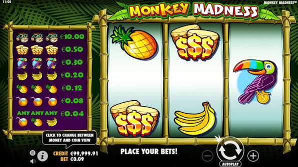 Monkey Madness Slot - Slot Machine Games Canada