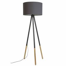 mooi he de zuiver tripod vloerlamp van de highland collectie deze prachtige donker grijze lamp is een combinatie van met vloerlamp lampen stoffen lampenkap