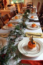 Furniture And Accessories Gorgeous Minimalist Greenery Runner Tablescape Ce Thanksgiving Dinner Table Thanksgiving Dinner Table Decorations Dining Table Decor