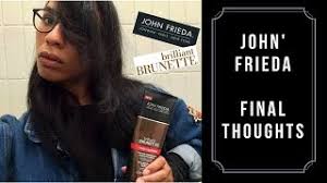 John Frieda Brilliant Brunette Final Thoughts
