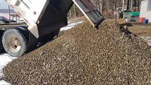 To ensure that you receive the correct amount of gravel we recommend that you use the gravel calculator below. 10 Tons Of Gravel Delivered Partially Frozen Youtube