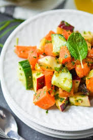 Indian Mint And Sweet Potato Salad Vrat Ki Chatpati Pudina Shakarkandi Chaat Recip Vegan Sweet Potato Recipes Sweet Potato Recipe Indian Sweet Potato Recipes