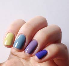 纯色系的糖果指甲色参考 软萌软萌的 超有少女feel glue on nails nails nails inspiration