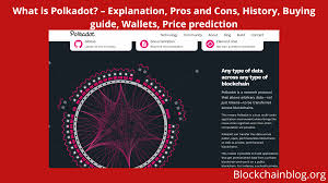 This success award goes to the combination of people, accurate crypto market analysis and data, the latest news, latest blogs, advertisement. What Is Polkadot Explanation Pros And Cons History Buying Guide Wallets Price Prediction Blockchainblog Org