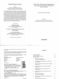 Seria civ — рейтинг сайтов по тематике. New Economic Diplomacy Pdf