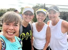 Pickleball tournament with a new friend in Tombstone