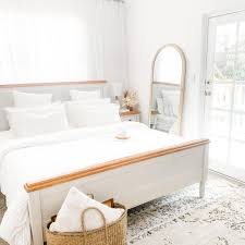Remember you may need to allow space for additional bedroom furniture such as bedside tables or a chest of drawers. Early Settler Furniture Light And Bright We Can T Get Enough Of How Reneeelizabethco On Instagram Has Styled Our Clover Bed And Bedside Tables Are You A Fan Of The