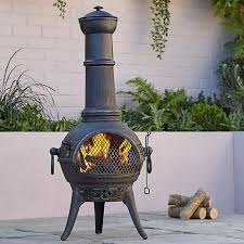 42 or greater + see all. Tall Modern Cast Iron Etinas Chimenea Log Burner Large Garden Patio Heater Fire Pit Bbq Chiminea Facebook