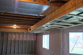 Learn how to simplify the process of building bulkheads and soffits with drywall grid created with quikstix. Basement Soffits And How To Build Them Basement Designer