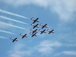 A jet from the canadian air force's snowbirds exhibition team crashed into a residential neighborhood in the city of kamloops northeast of vancouver on sunday after the pilot ejected. Snowbirds Picture Of Kye Bay B B Vancouver Island Tripadvisor